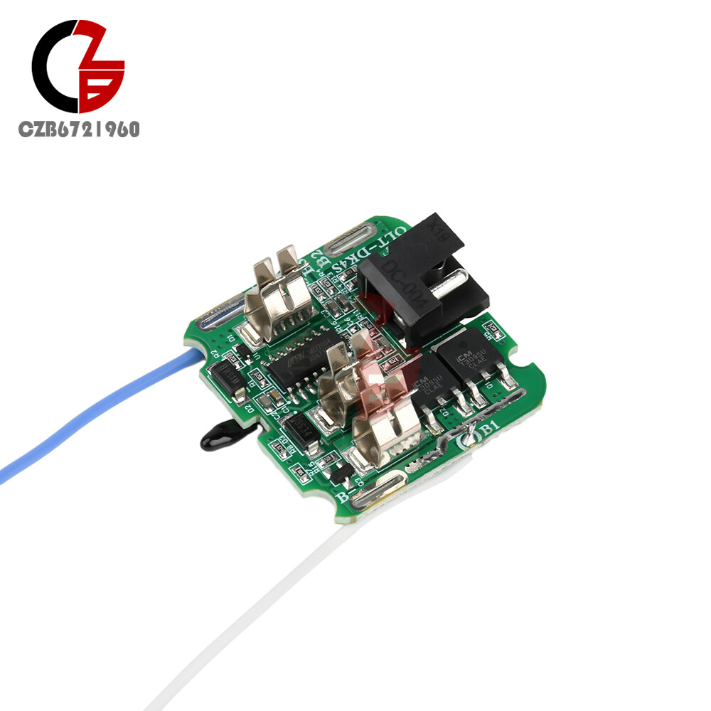4S 16.8V 30A 18650 Li-ion Battery Protection Board BMS Dual MOS for Power Tool
