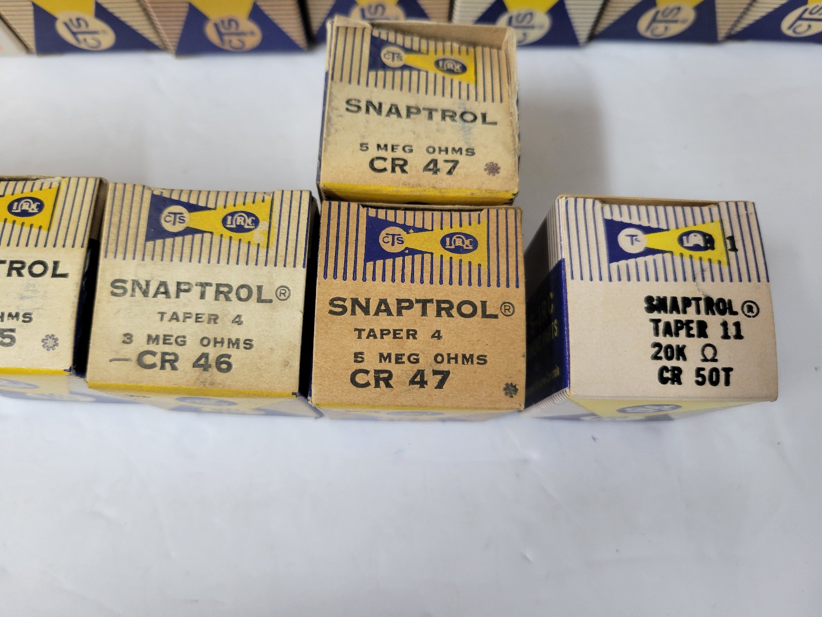 NOS Vintage CTS & TRW Brand Snaptrol Components *various numbers see list*