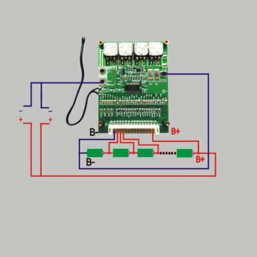 13S 48V 30A Li-ion Lithium Cells Protection Battery BMS PCB Balance Board-