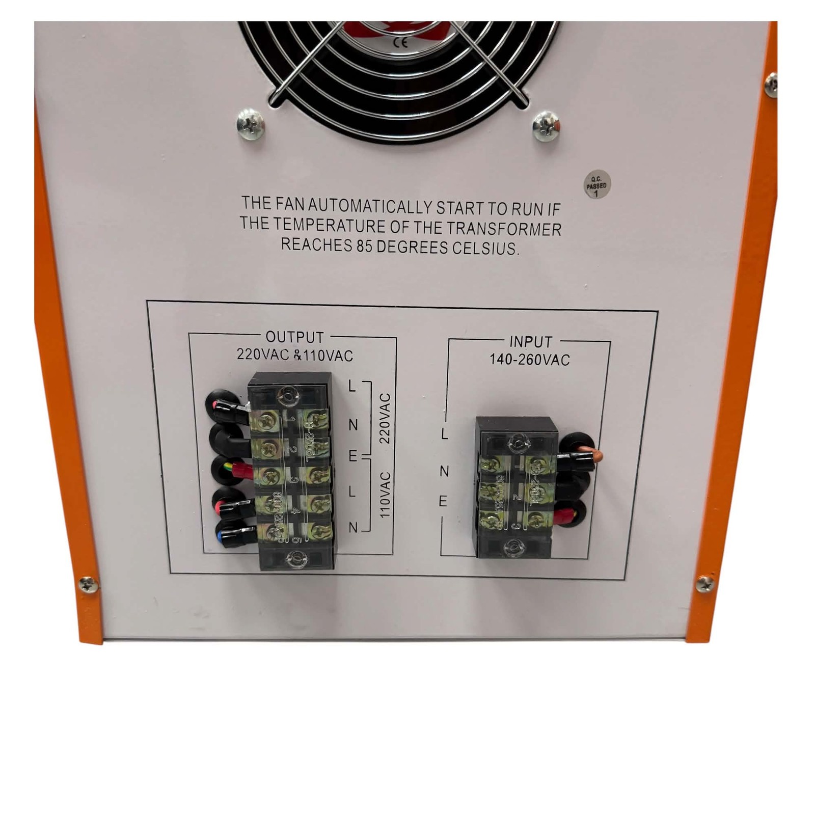 TLBA-5000W AC Automatic Voltage Regulator 5000W Servo Motor 140-260V Single Phas