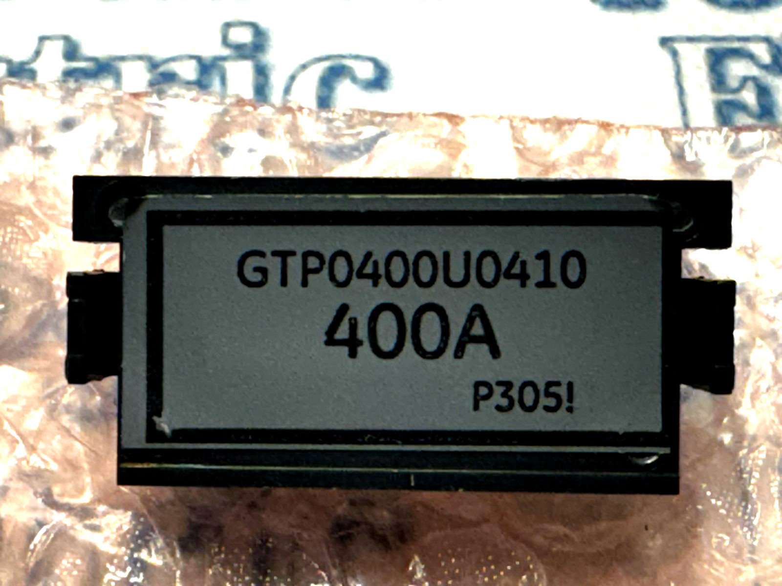 GE ENTELLIGUARD GTP0400U0410 Rating Plug 400 AMP (Stock # Q-12