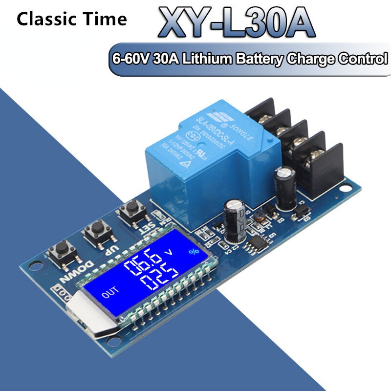 DC 6-60v 30A Storage battery Charging Control Module Protection Board XY-L30A