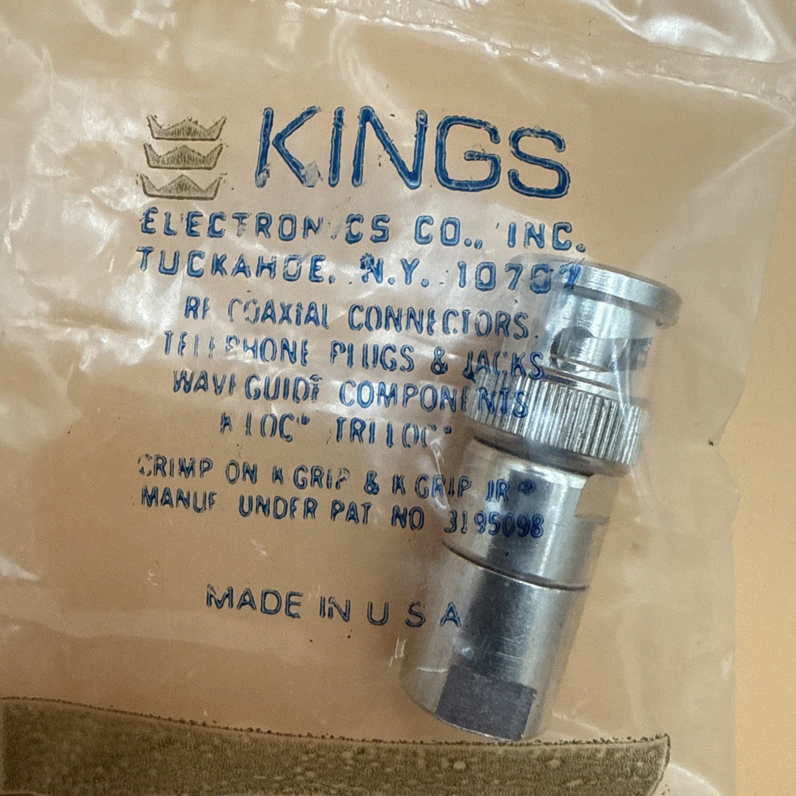Kings KC-89-66 Connector