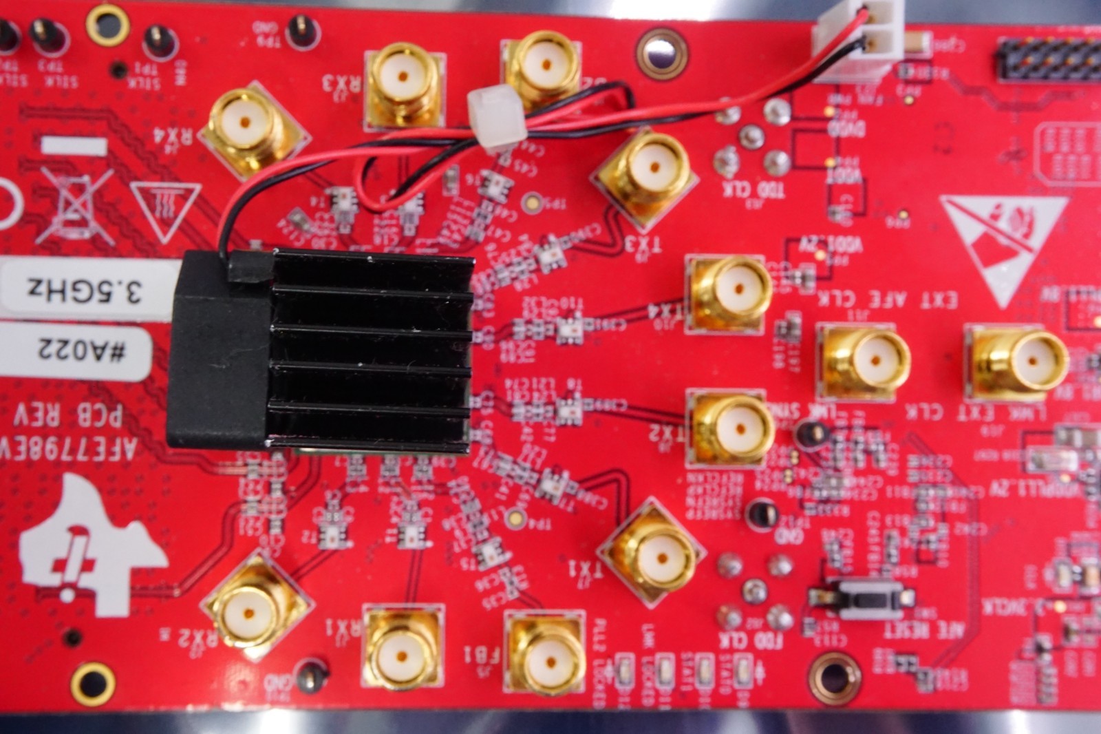 Texas Instruments RF Development Tools AFE7798EVM Rev A EVALUATION MODULE