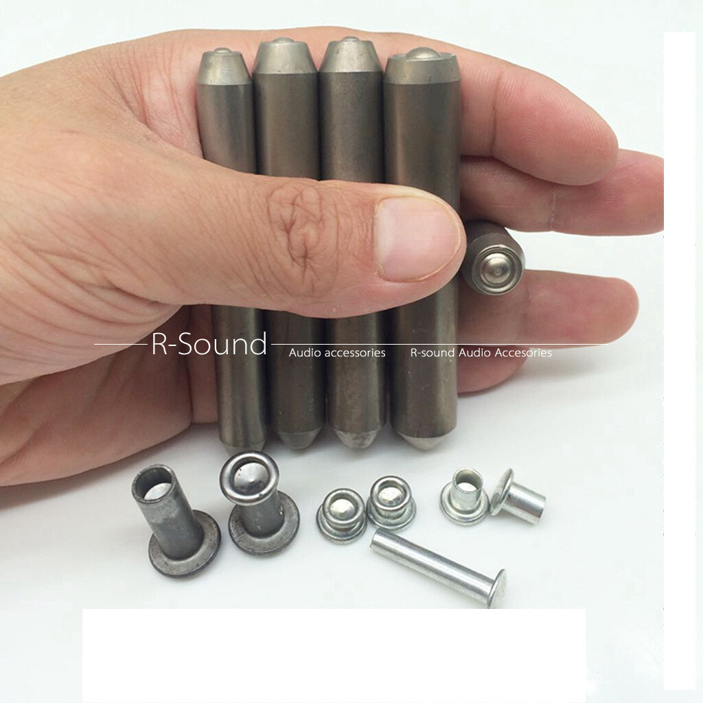 1PCS Punch Semi-tubular Rivet Crimping Mold Hardened Rivet Flanging White steel