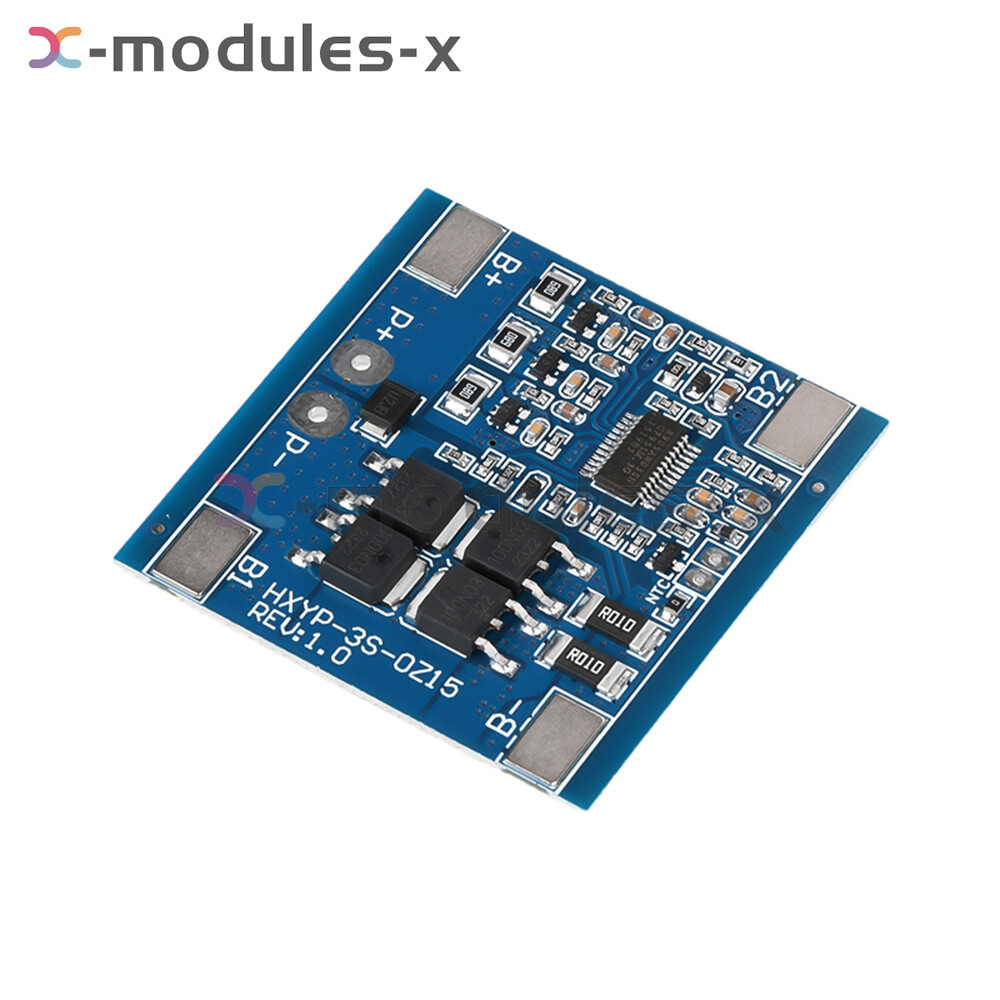 3S 12V 15/20/25/30A 18650 Li-ion Battery Protection Board 11.1V 12.6V Balanced