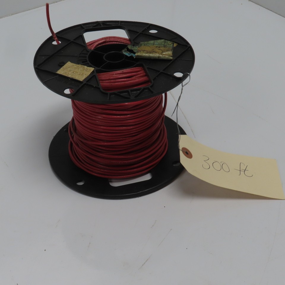 Encore THHN14RD 14 AWG Type MTW Red Hook-Up Wire 600V 300′