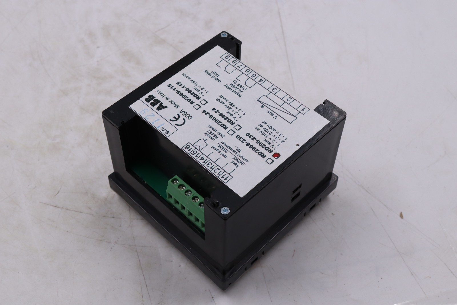 ABB RD296-230 MADE IN ITALY