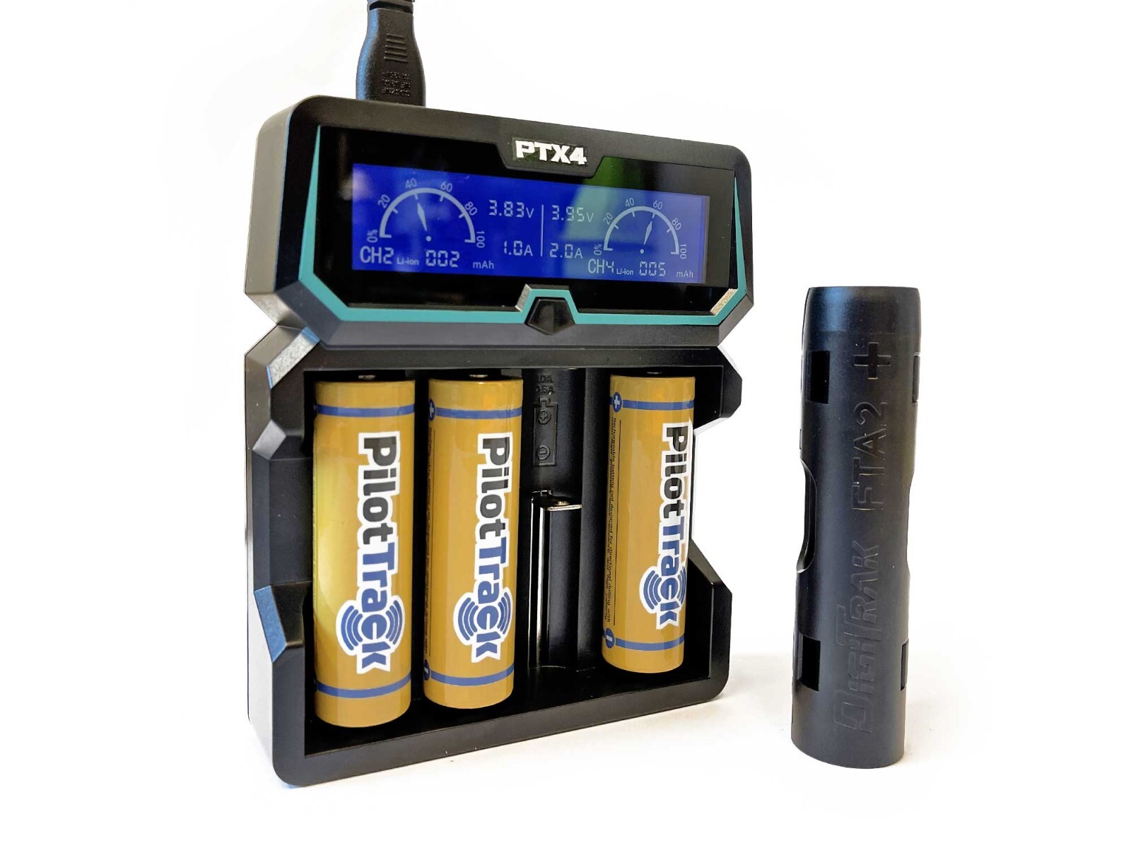 DigiTrak Falcon Transmitter Rechargeable Battery Kit with Charger & FTA2 Adapter