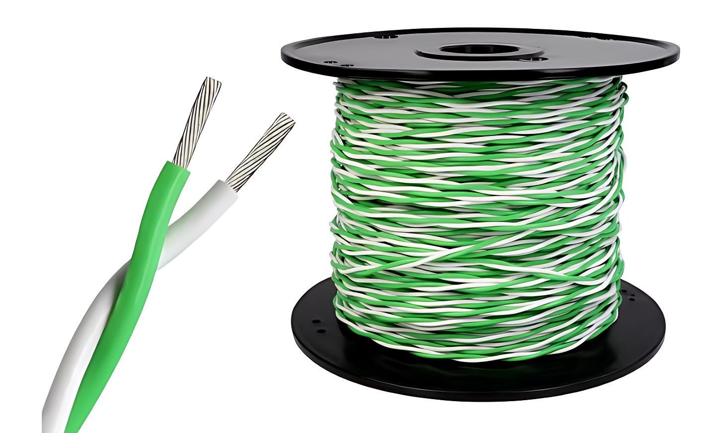 0.12~2.5mm² Wire Twisted Pairs 1~100 Metres Long PTFE hi-temp wire twisted pair