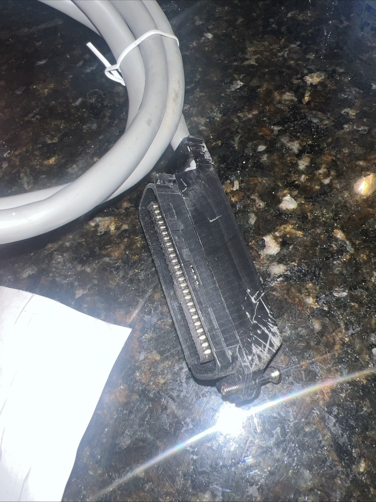 Icc 25-pair Cable Assembly, M-m, 5ft Category 3 For Network Device 5 Ft 1 DAMAGE
