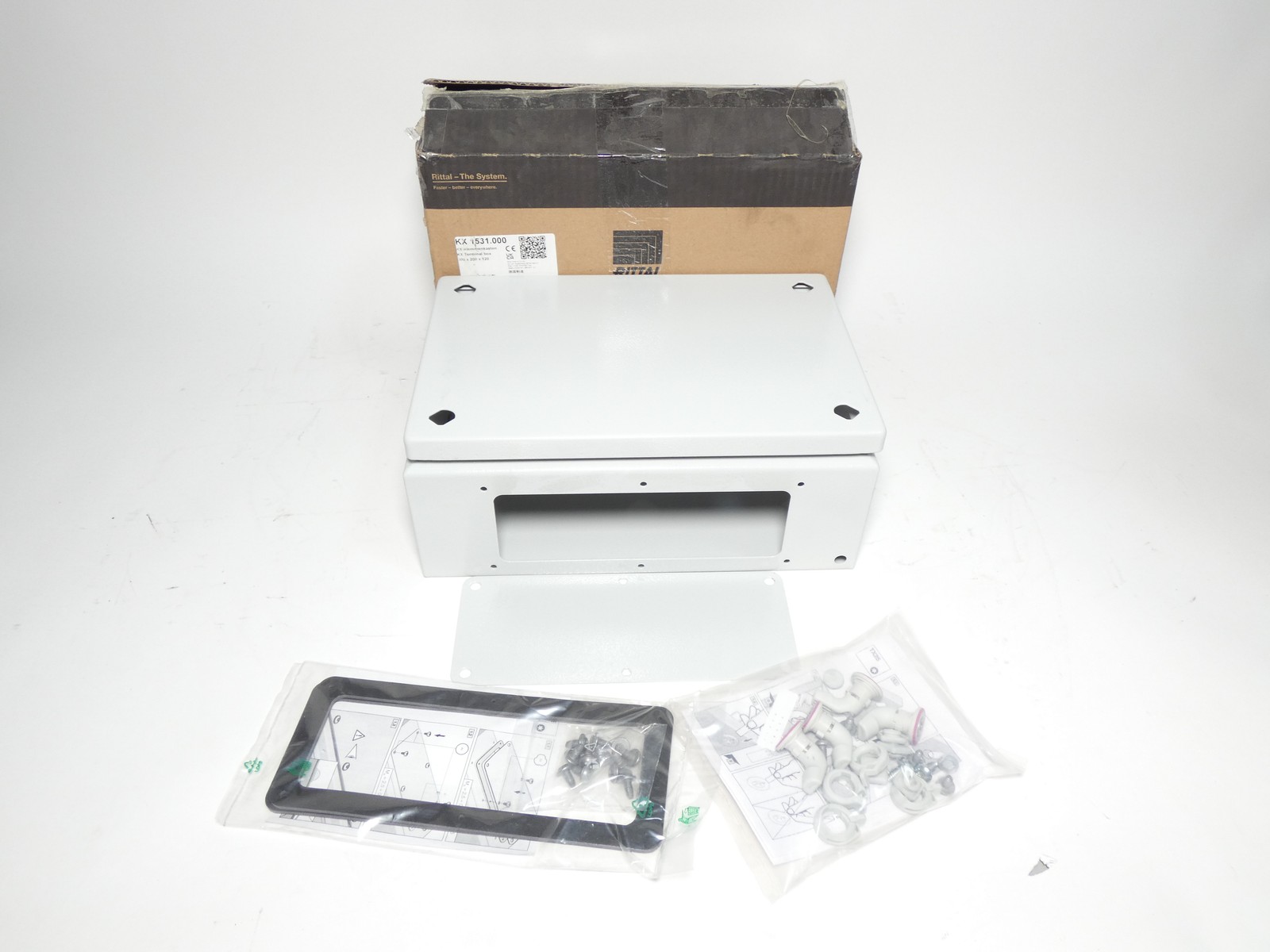 Rittal KX 1531.000 Terminal Box Enclosure 300 x 200 x 120mm – NEW Surplus!