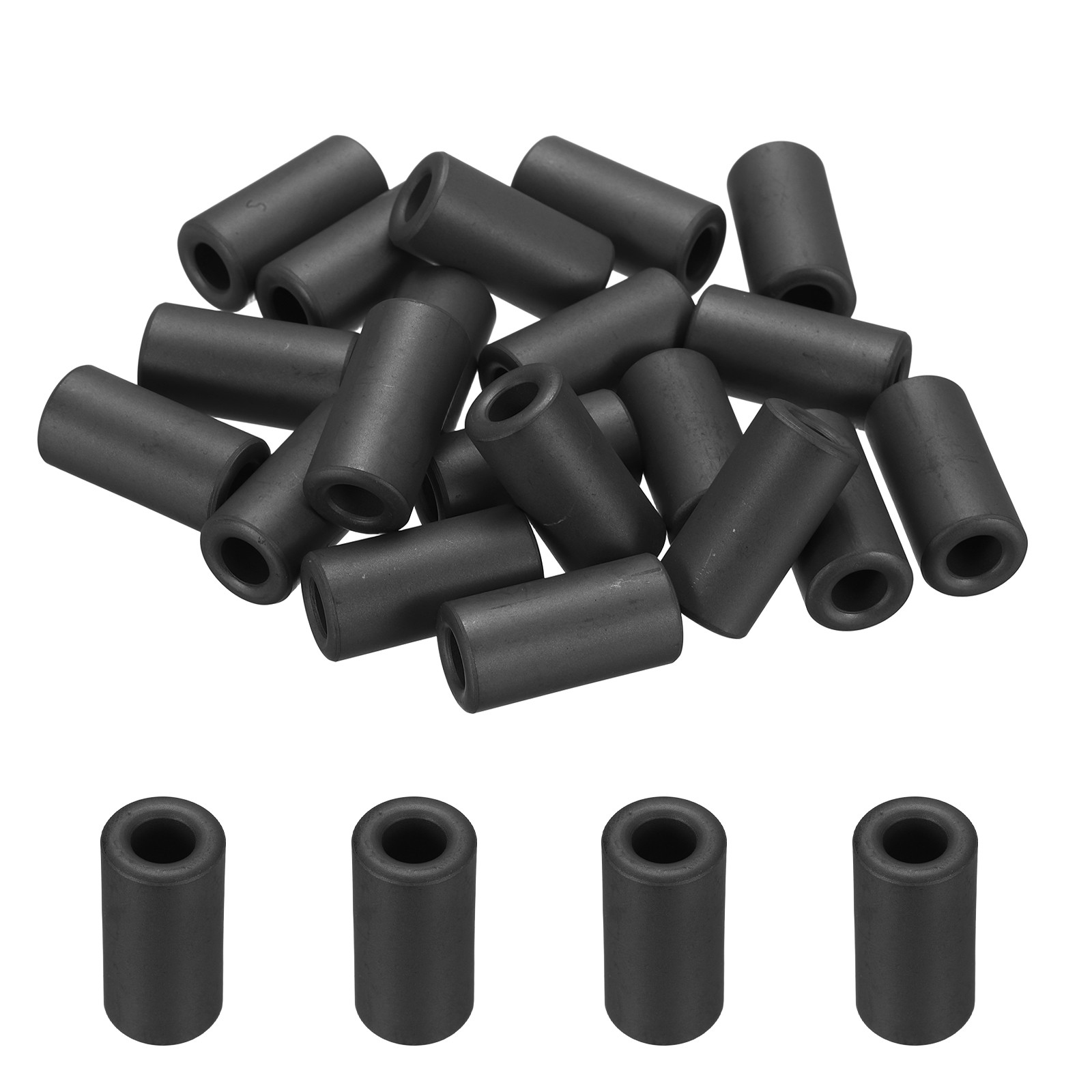 20Pcs Toroid Ferrite Core, 14.2×7.2×28.5mm Toroidal Transformer Ring Magnet