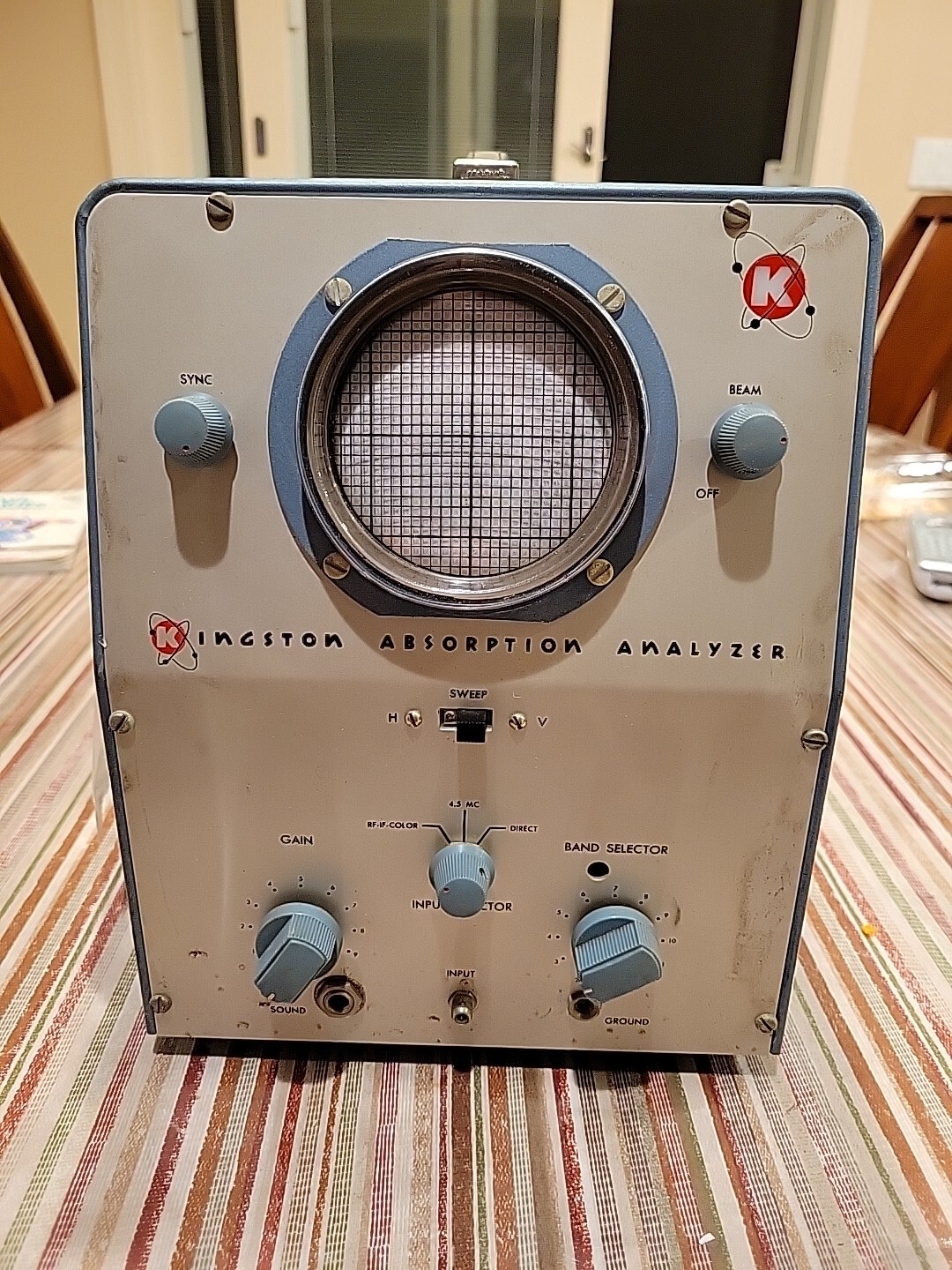 Vintage Kingston Absorption Analyzer VS4-C1 Kingston Electronic Corporation