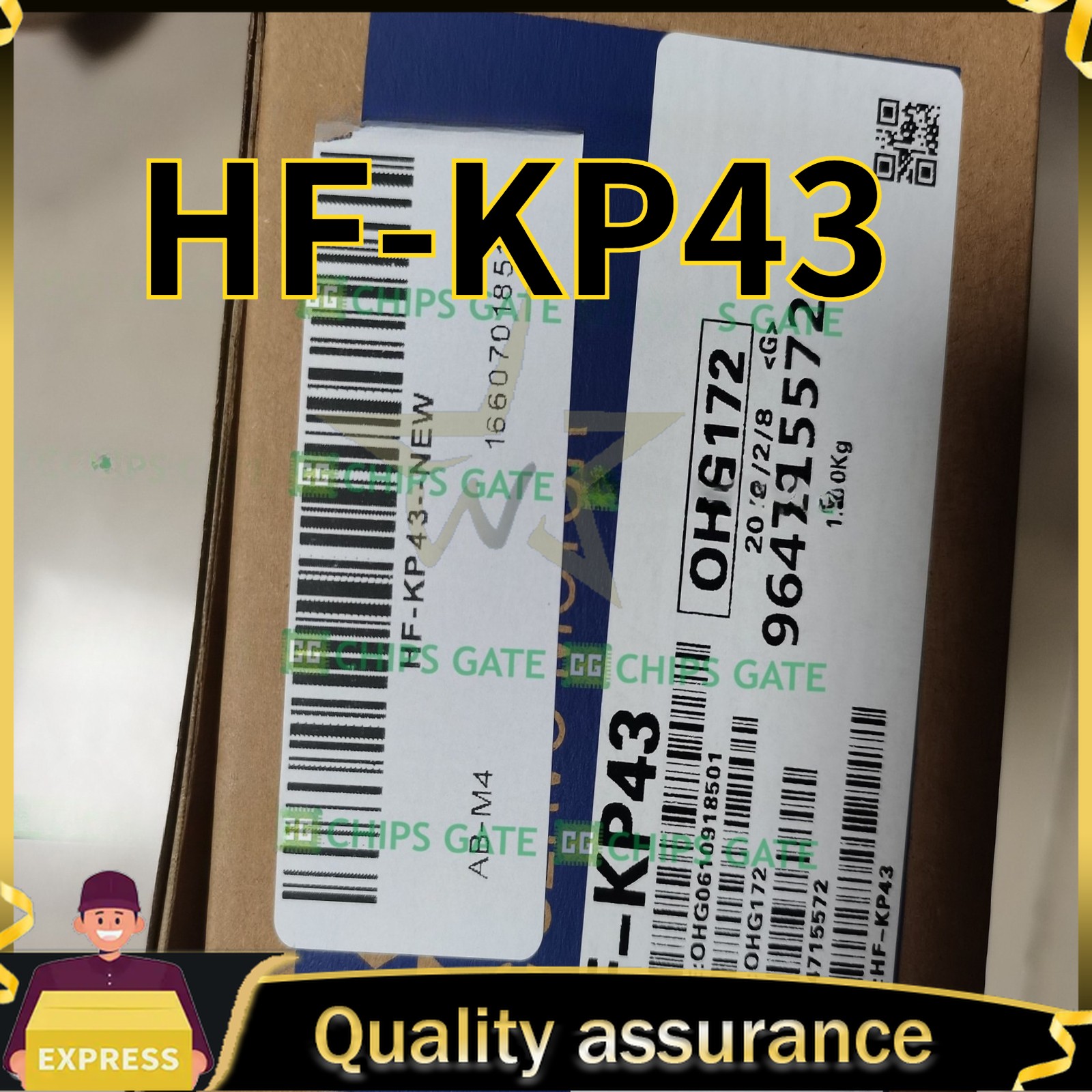 HF-KP43 1PCS AC Servo Motor HFKP43 400W Brand NEW IN BOX Original Quality Goods