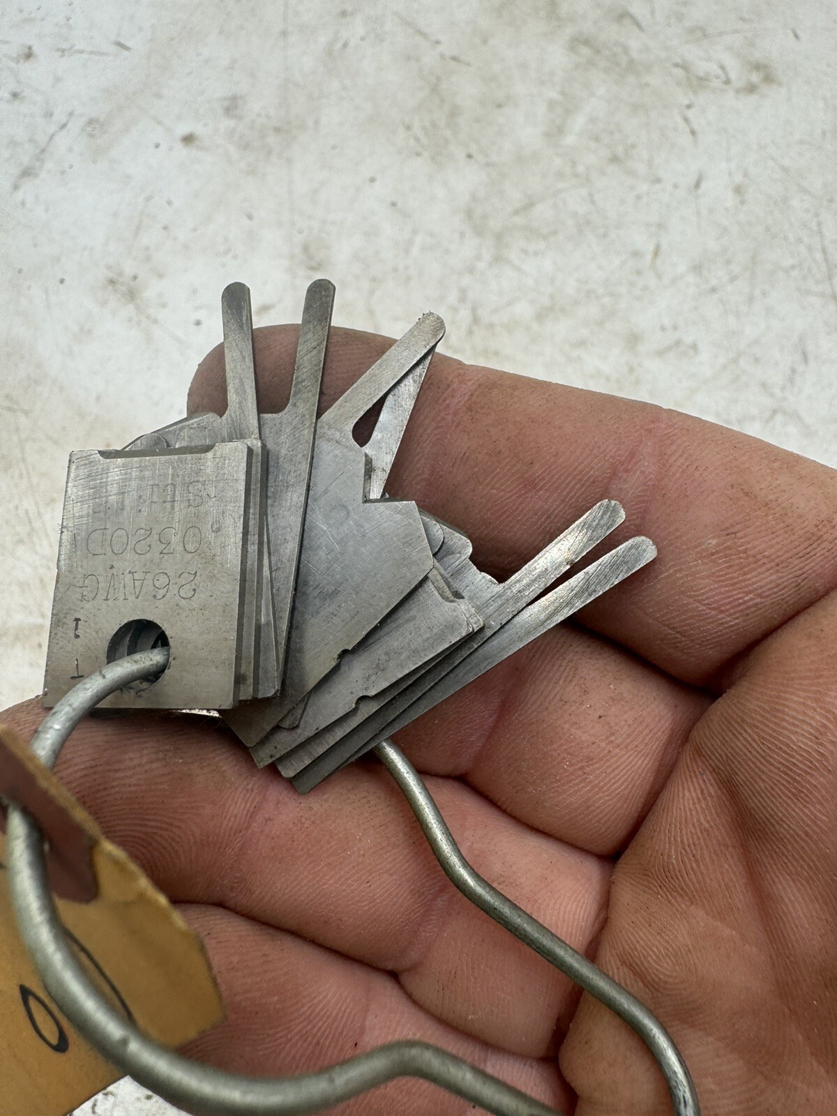 Eubanks Wire Stripping Blades for AutoStrip Machine