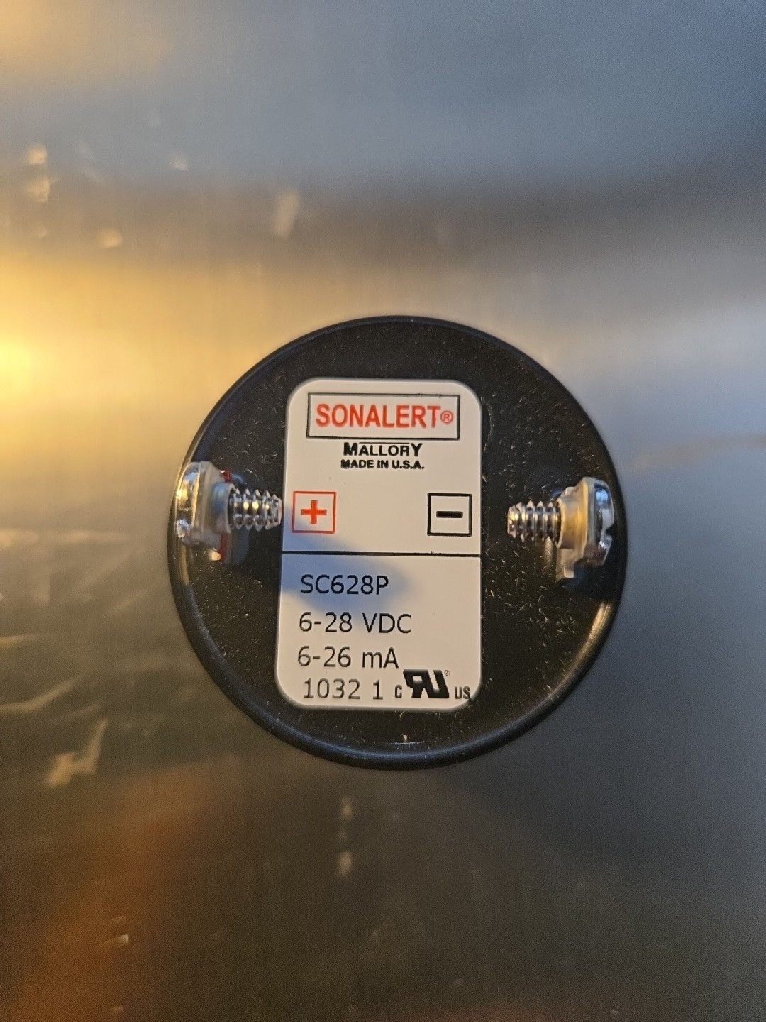 NEW MALLORY SONALERT SC628P Piezo Buzzer & Audio Indicator