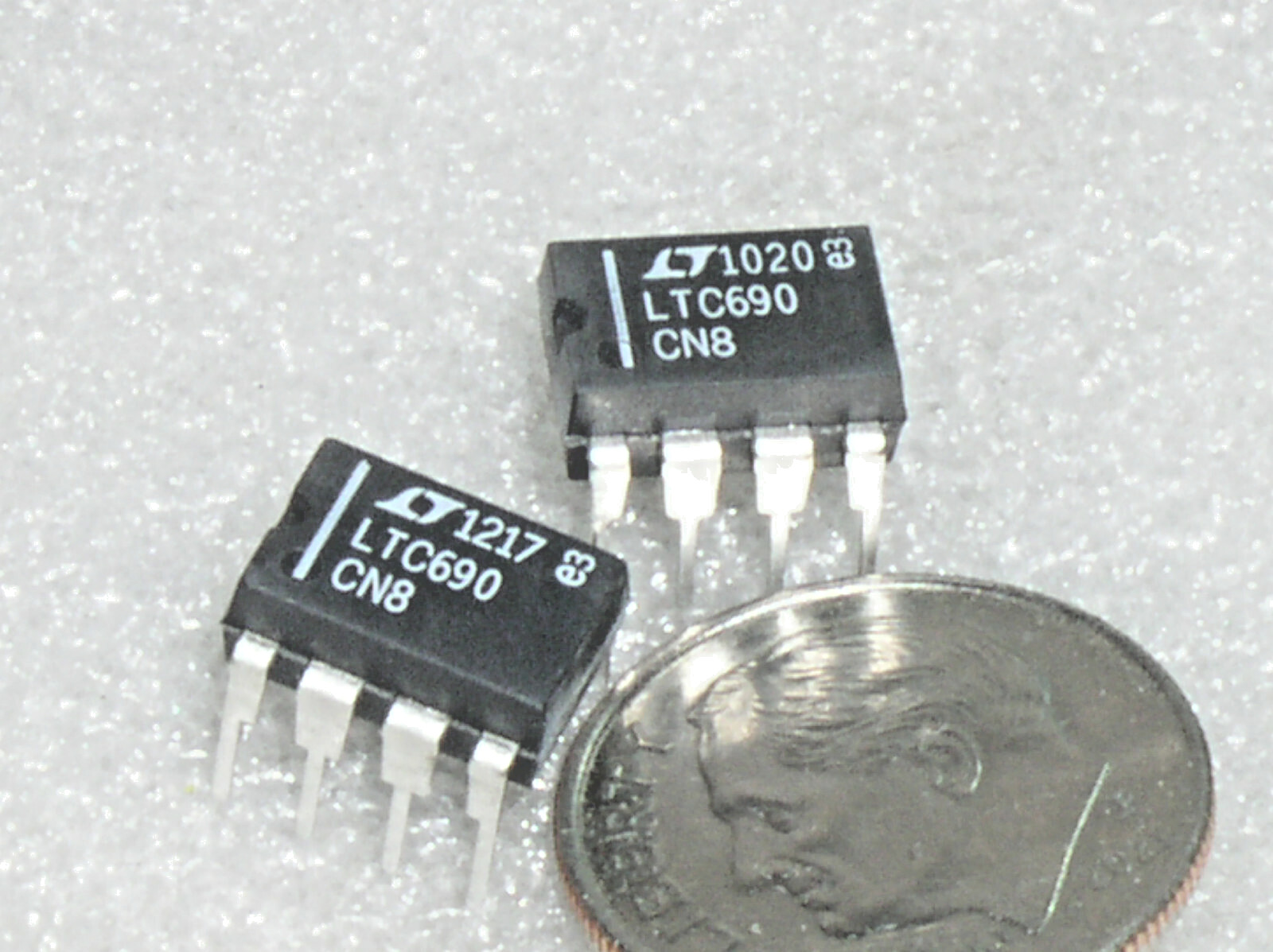 2 LTC690 CN8 LINEAR TECH MICRO PROCESSOR SUPERVISORY RESET 4.65V DIP-8 IC USA