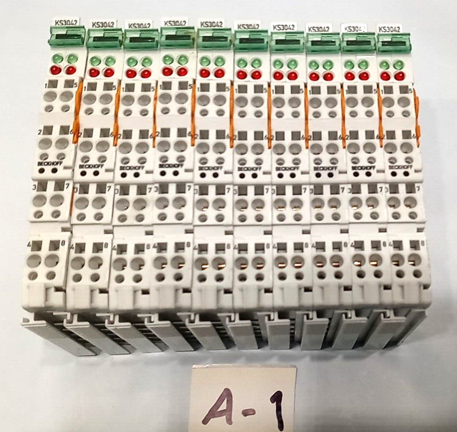 Lot Of 10 Beckhoff KS3042 Same As Pictures