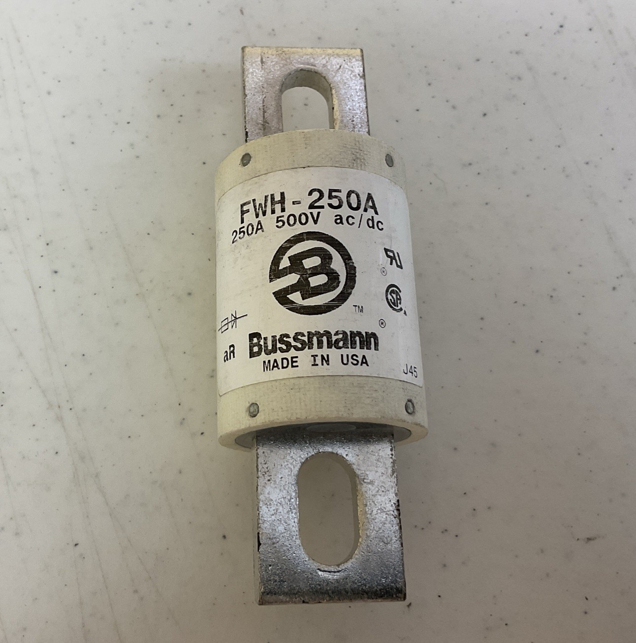 NEW COOPER BUSSMANN FWH-250A SEMI CONDUCTOR FUSE, FREE SHIPPING