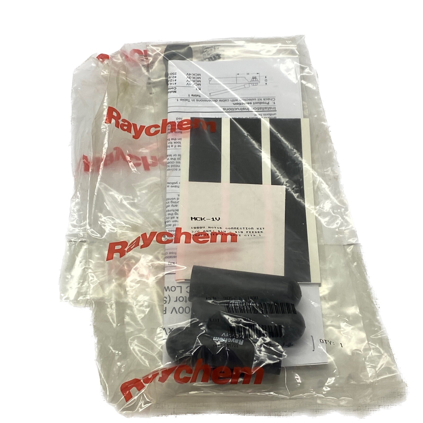 NIB Raychem 1000V Motor Connection Kit 3/C 14-10 AWG 600V Feeder MCK-1V