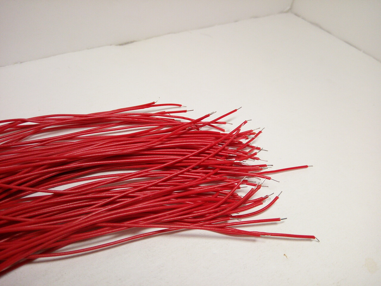 100x Pack 10cm 4inches Electronic Cable Wires 0.8mm Soldering Ready Bare End Lot