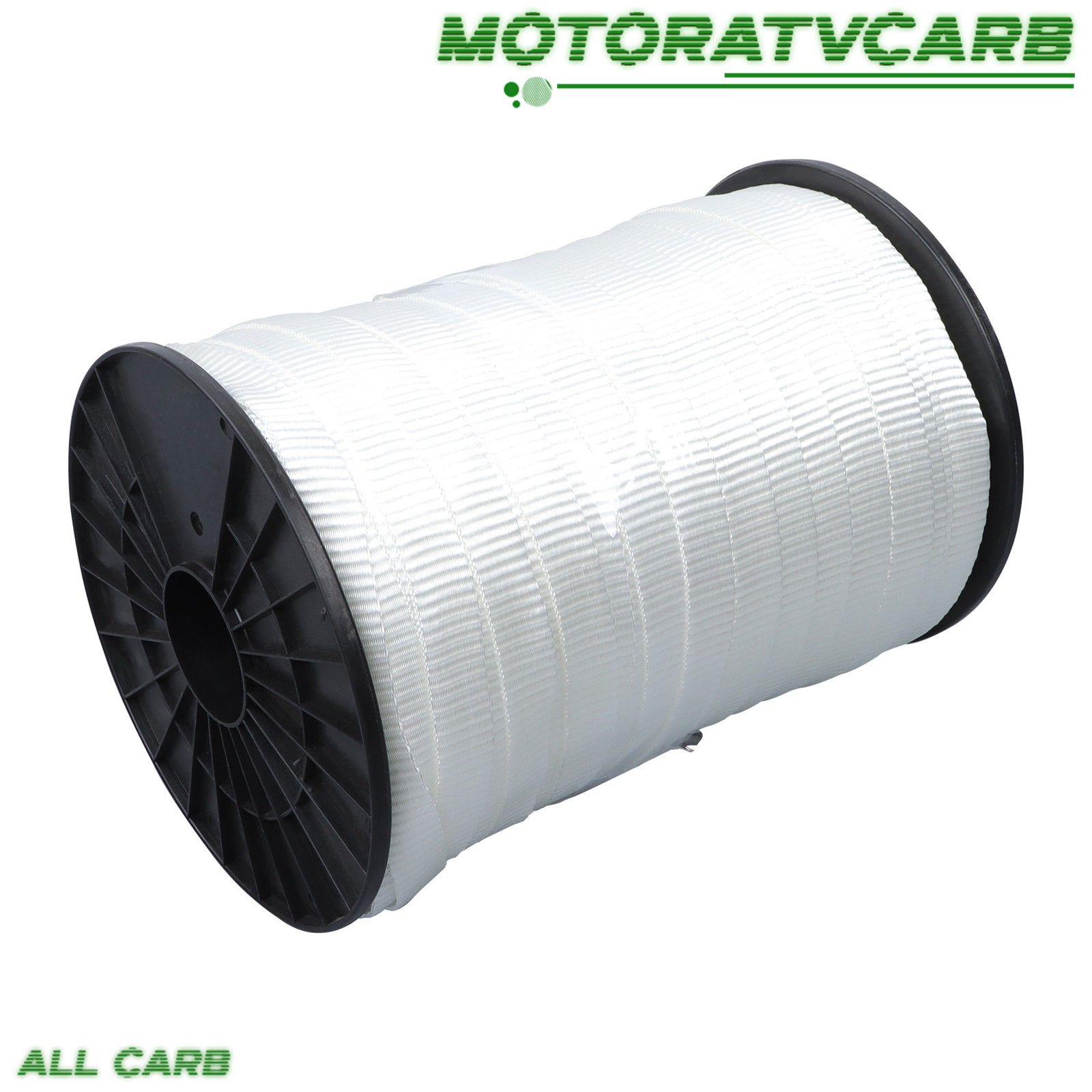 ALL-CARB Polyester Pull Tape Webbing Mule Tape Flat Rope 3/4in × 528 Feet