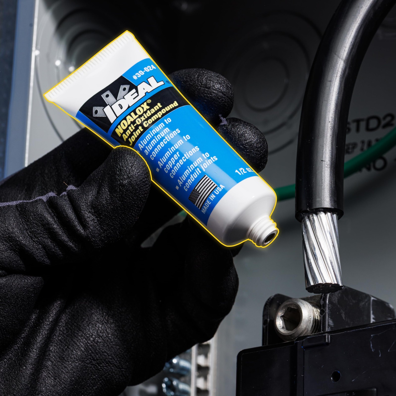 Anti-Oxidant Joint Compound Paste Electrical Wire Aluminum Copper 0.5oz