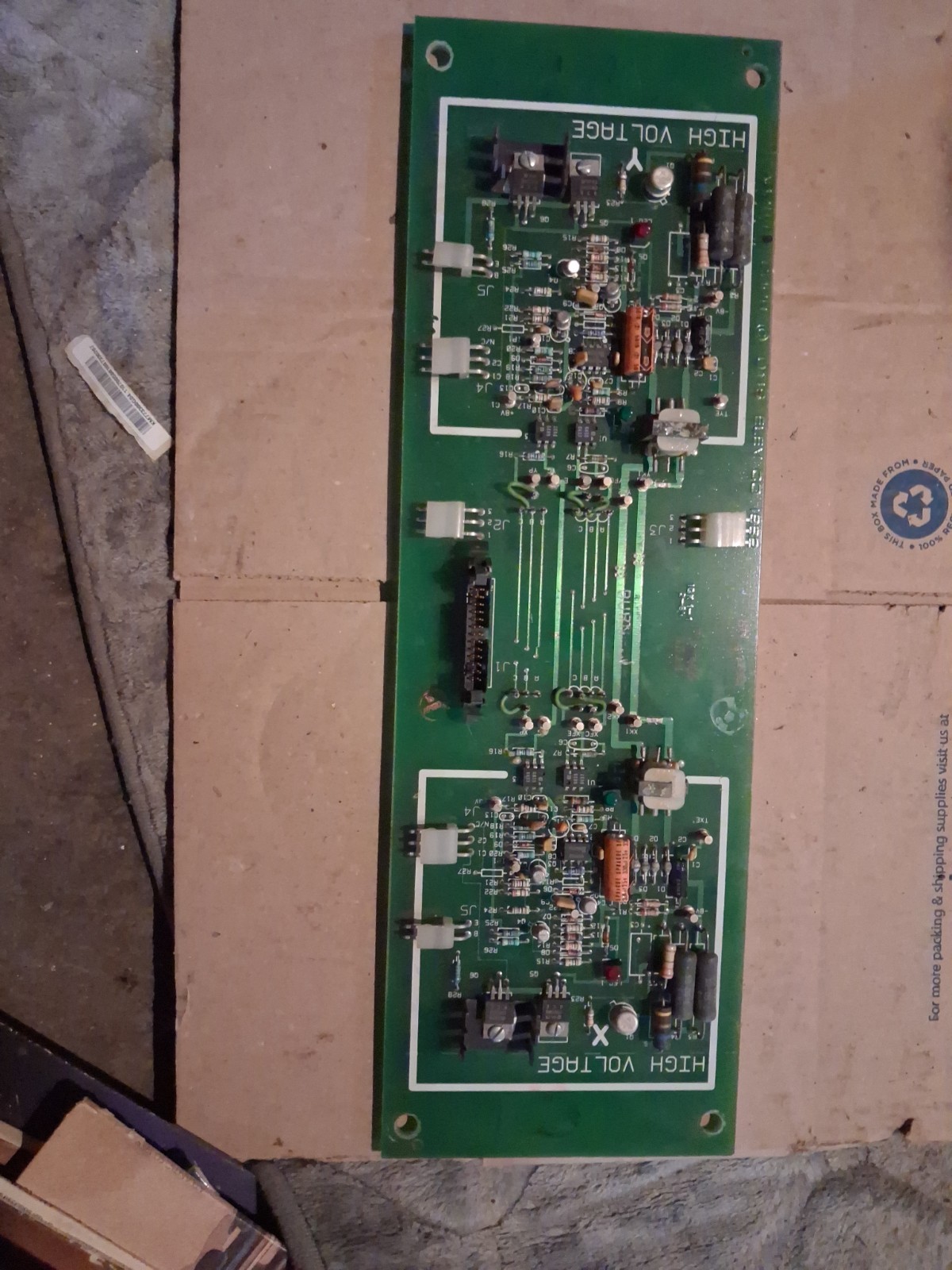 s Applied Materials (AMAT) 0100-09126 Rev.B Remote Wiring Distribution Board