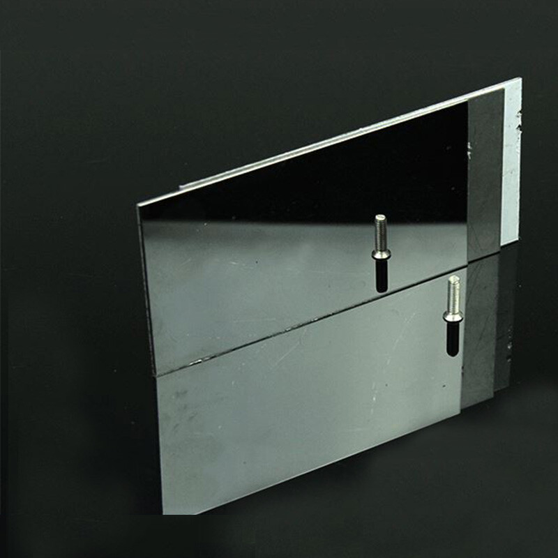 8K Mirror Polished Stainless Steel Sheet Plate Bright Polish 1/1.5/2/3mm Thick