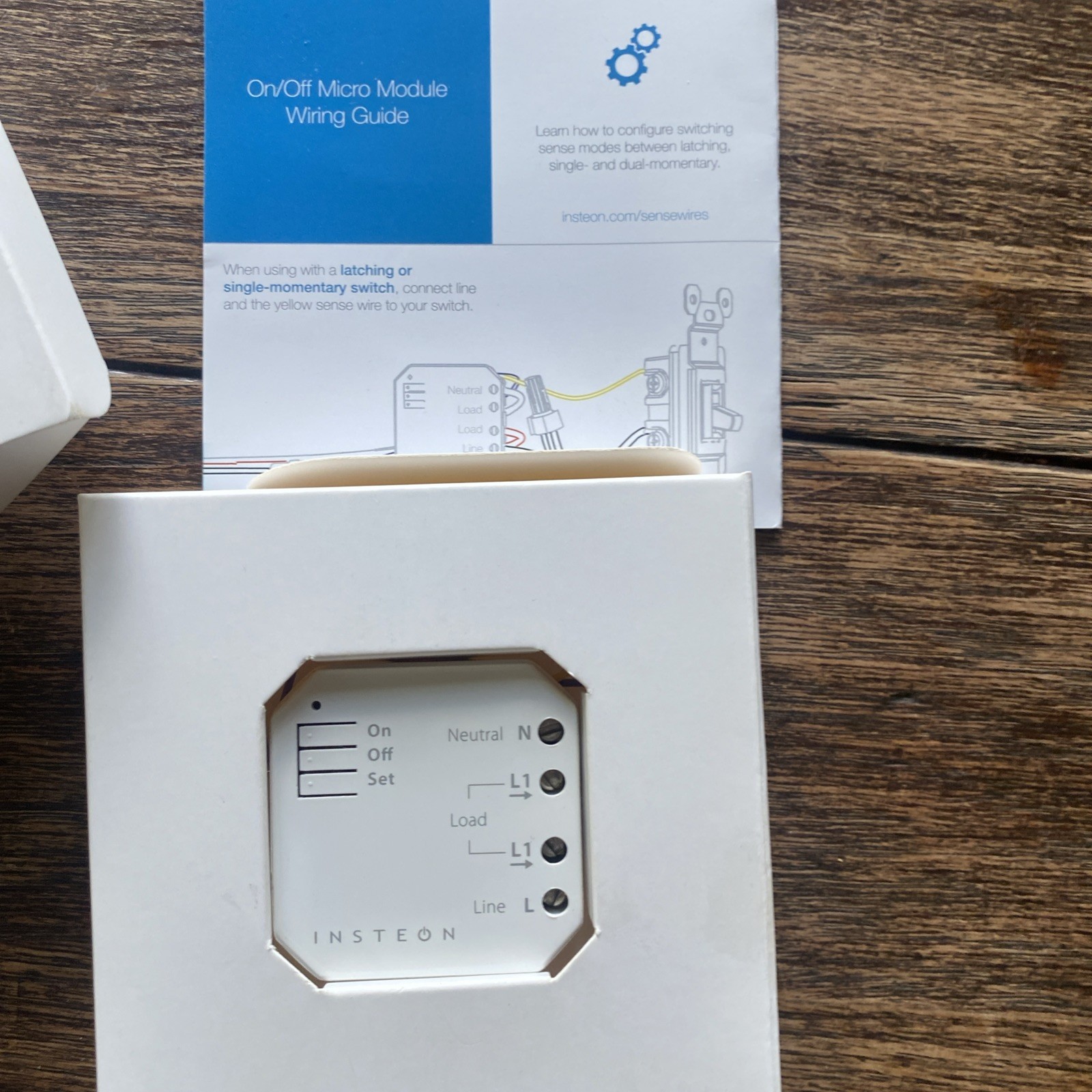 INSTEON 2443-222 Micro On/Off module New Open Box