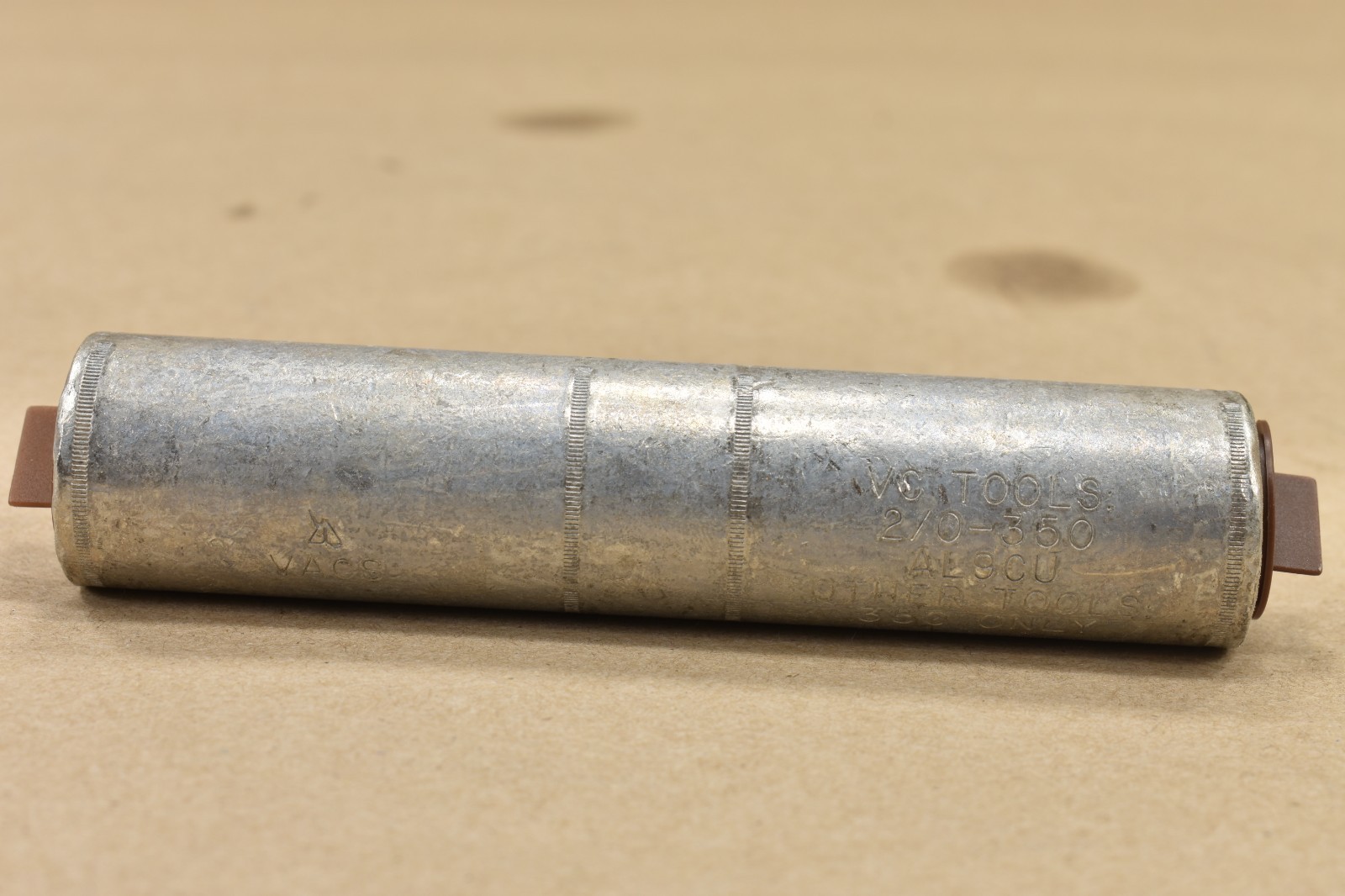 Lot Of 20 HUBBELL Anderson VACS-350 AL9CU Compression Splice AL, 0.711 in