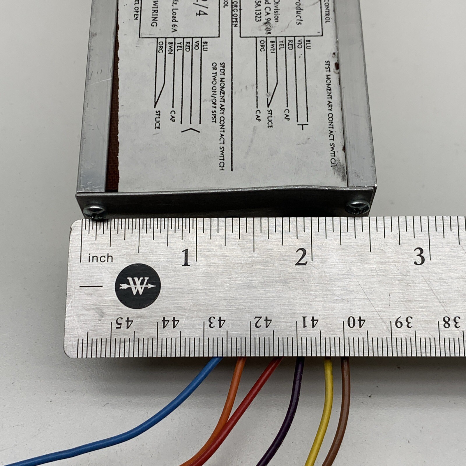 Allied Healthcare 028604 Vector 2/4 Contact Switch Wiring Control 120V