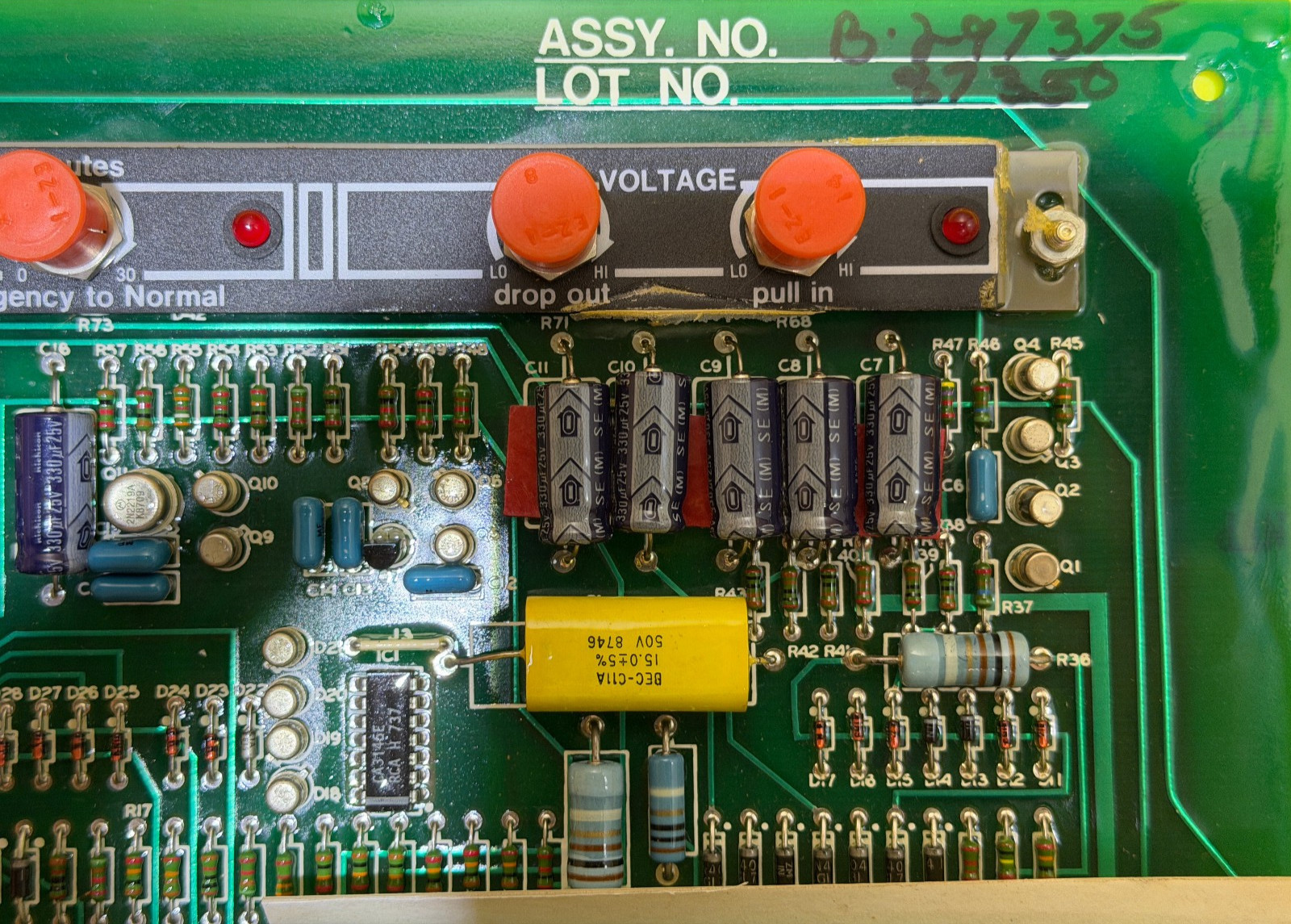 Kohlher B-297375 Automatic Transfer Switch ATS Control Board – NOS