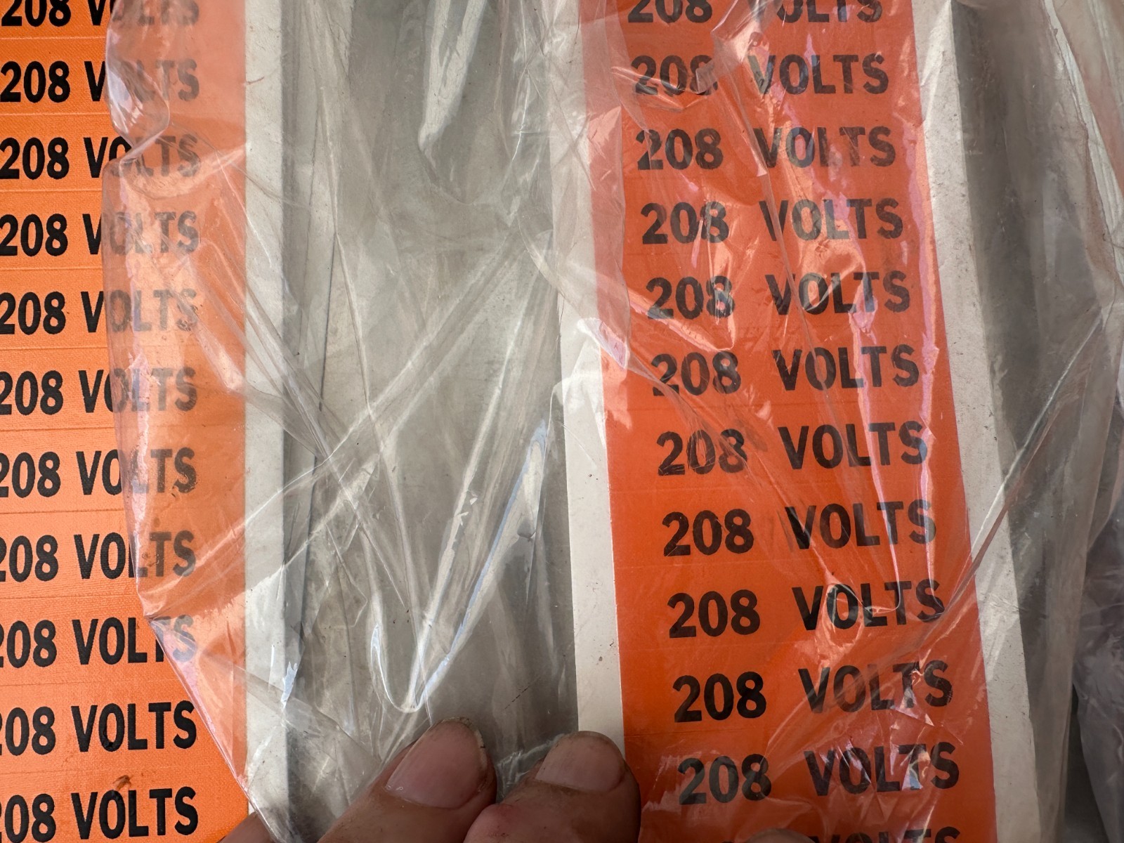 Brady Voltage Marker Tag Cards 6GX76/6GX77/6GX79/6GX80/6GX95/6GX84 (Lot of Many)