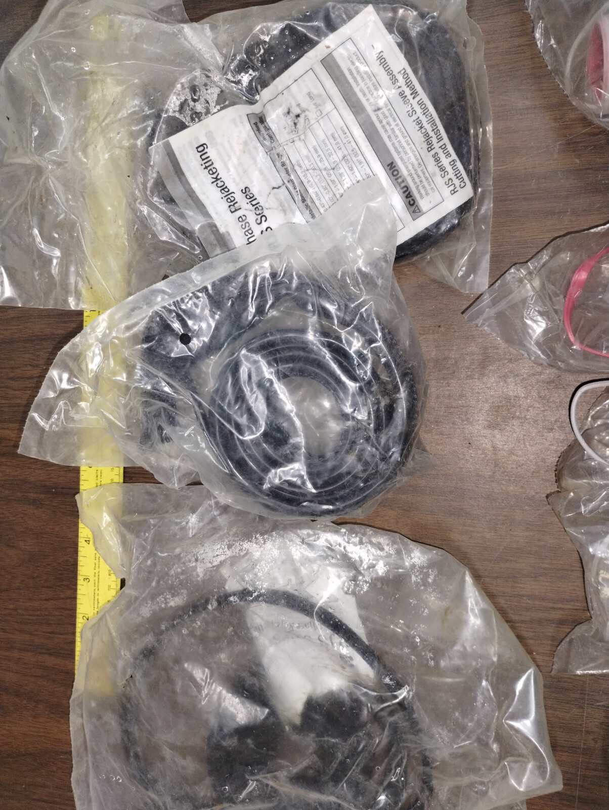LG LOT 3M 7620-S-2-3-RJS-5GT Cold Shrink QT-III 5/8 KV #4 AWG Termination Kits