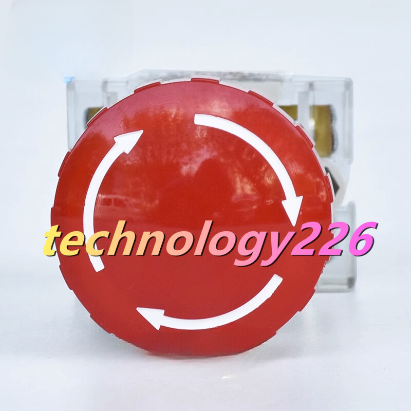 1PC NEW tend 22 mm emergency stop button switch T2BKR-1C #YX