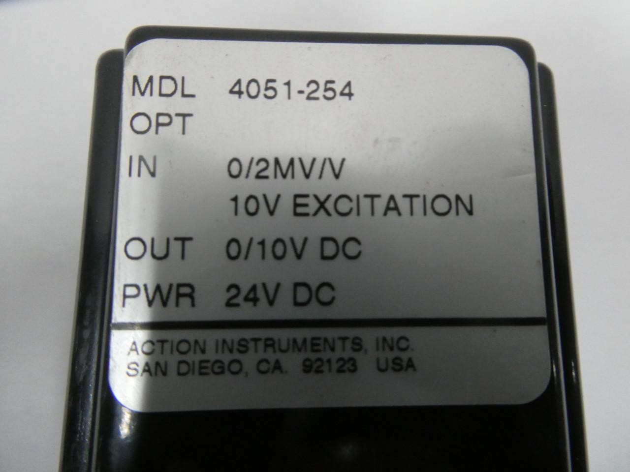 Action Pak 4051-254 Action Pak Bridge Signal Conditioner 24v-dc