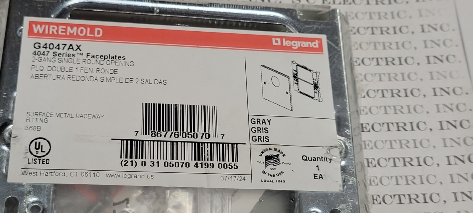 WIREMOLD G4047AX