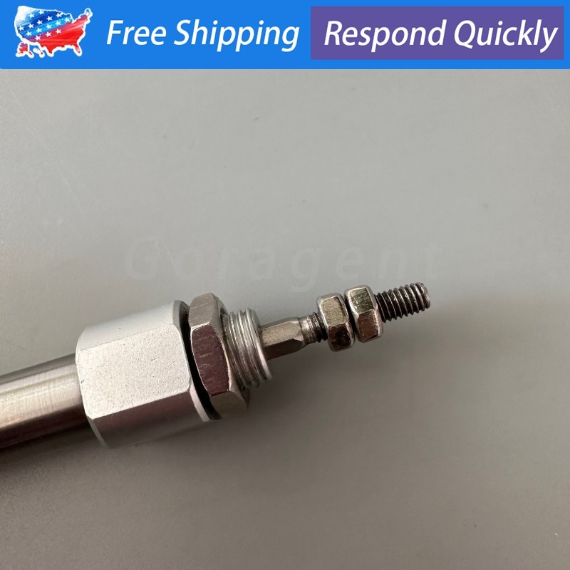 Round Standard Pneumatic Air Cylinder For CKD SCPG2-M-10-30 SCPG2M1030 0Y18G USA