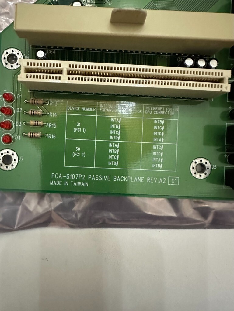 1pcs advantech PCA-6107P2