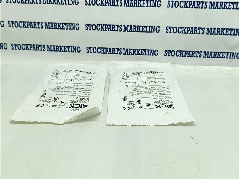 Lot 2pcs. Sick GL6-P1112S84 1094532 Photoelectric Switch Sensor NNB