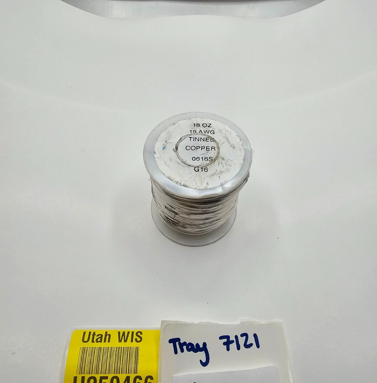 Tinned Copper Wire 16 Awg 16 Oz Spool 0616S G16