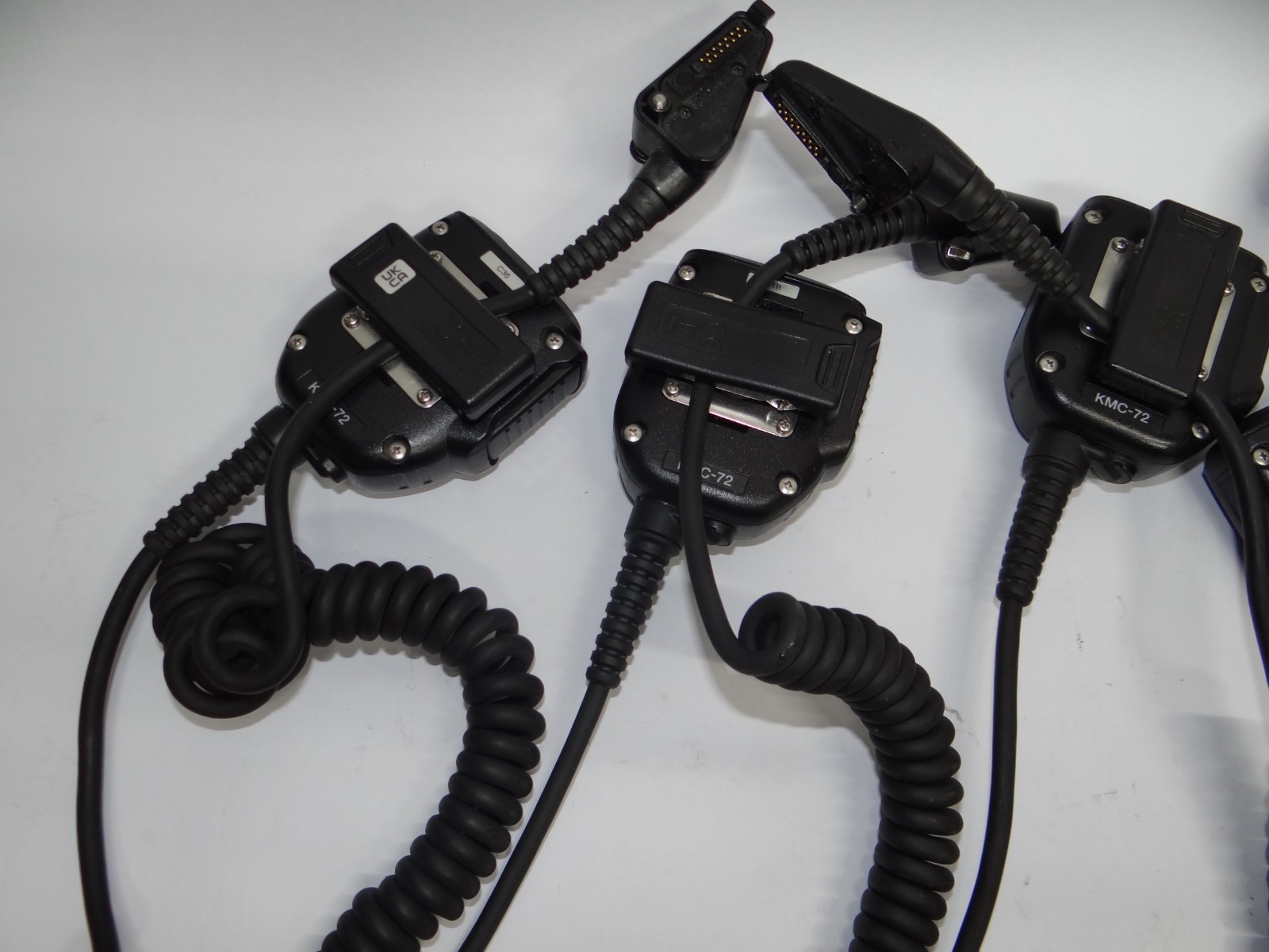 Lot of 5 OEM Kenwood KMC-72 Remote Speaker Microphones KMC72