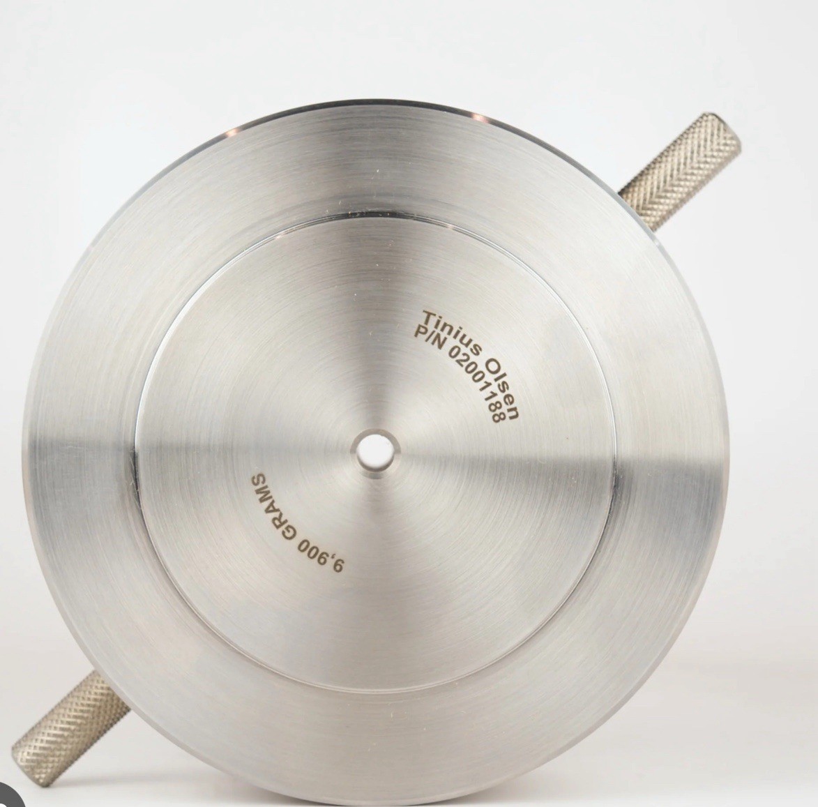 Tinius Olsen 02001188 Weight Stainless Steel 9,900 Gram 6″ Diameter Silver