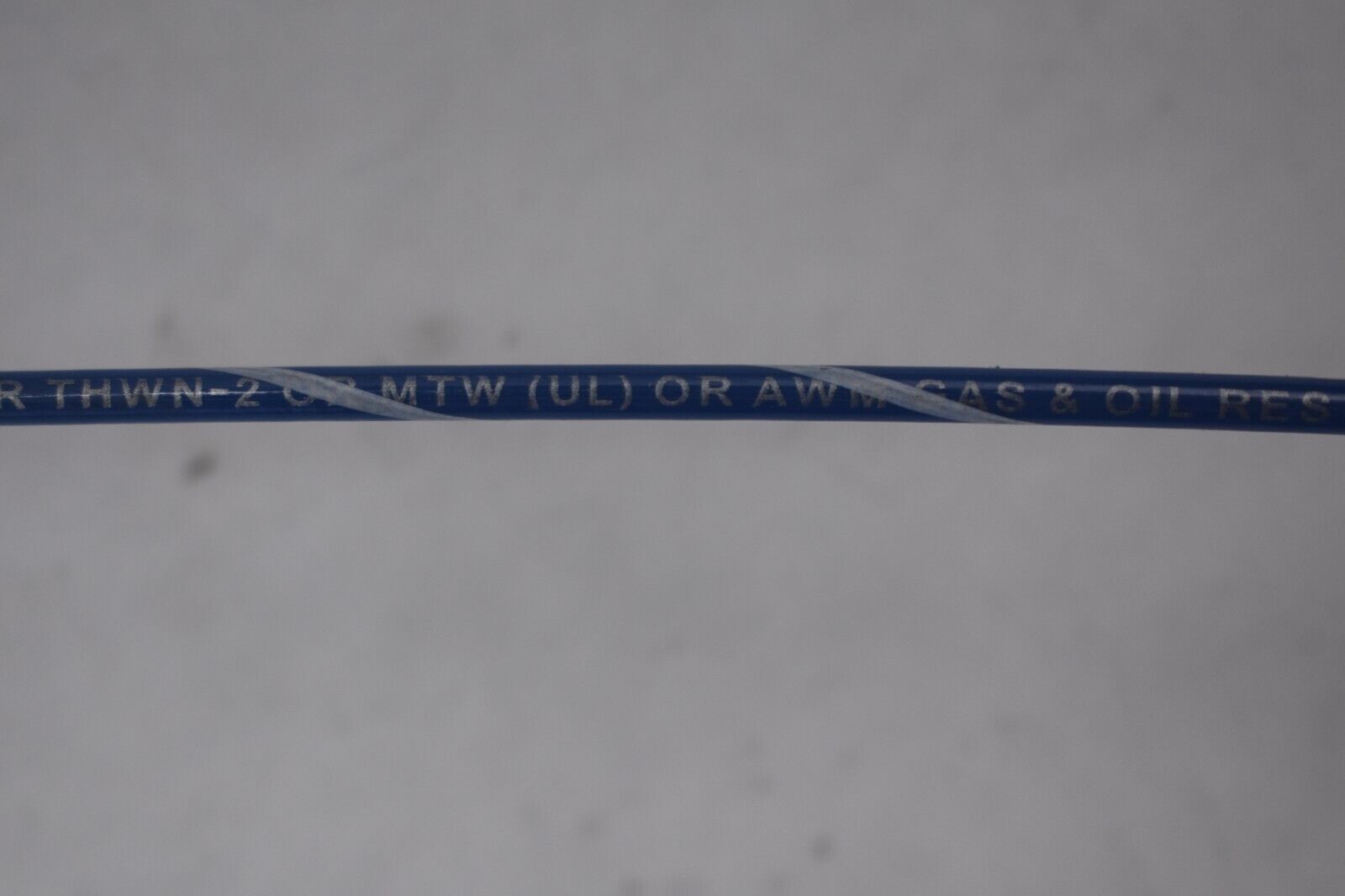Blue Striped Industrial CSA T90 Nylon 600V 14 AWG Gauge THHN THWN-2 Wire 135′