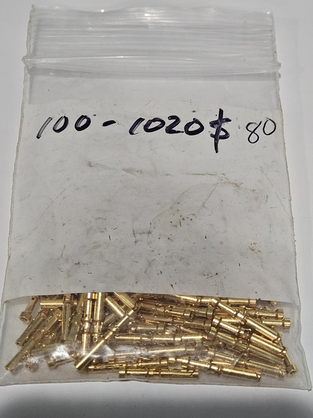 LOT OF 80 WINCHESTER 100-1020S FEMALE GOLD