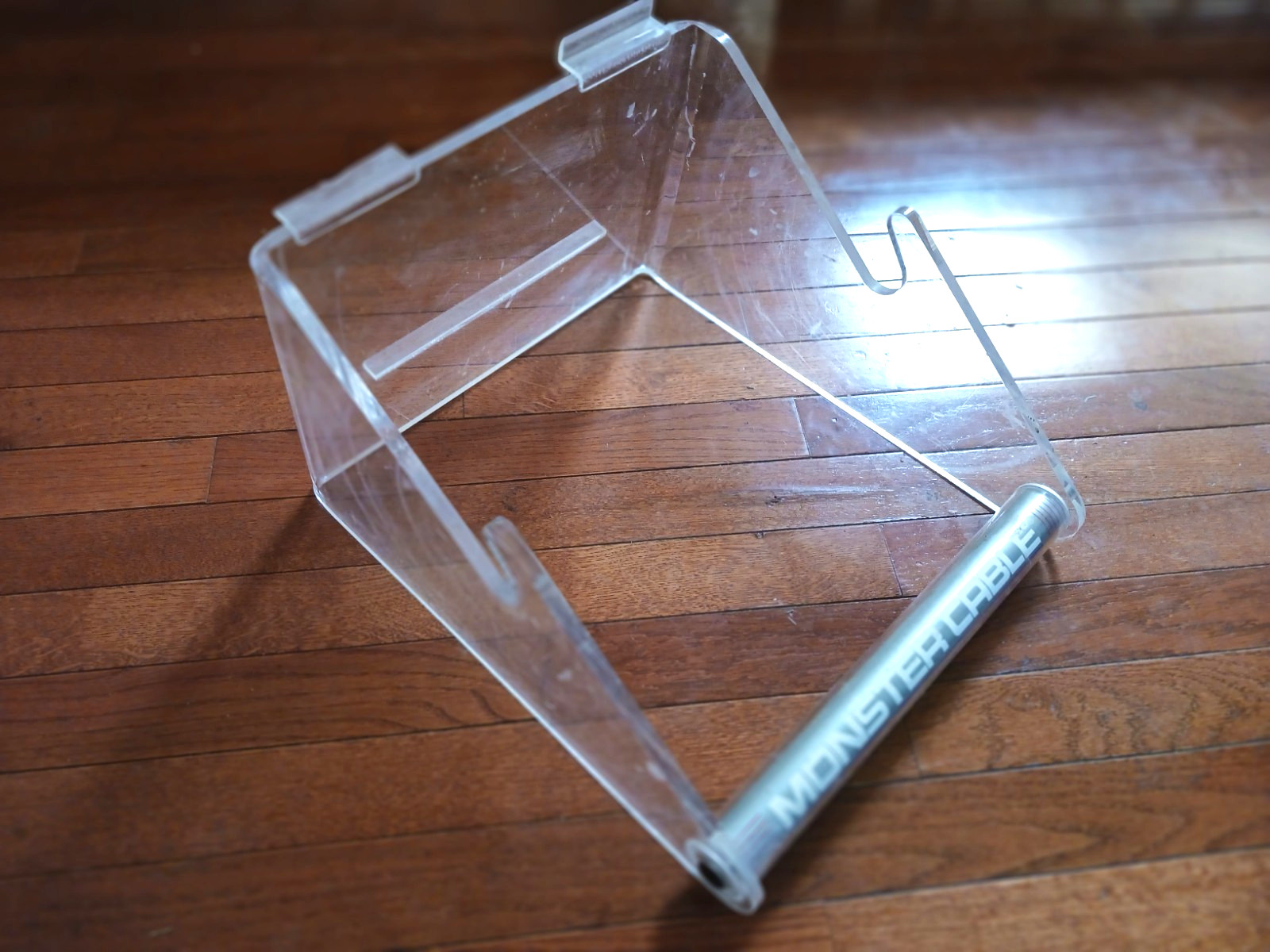 Monster Cable PLEXI-GLASS RETAIL DISPLAY/DISPENSER FOR Spool of Wire
