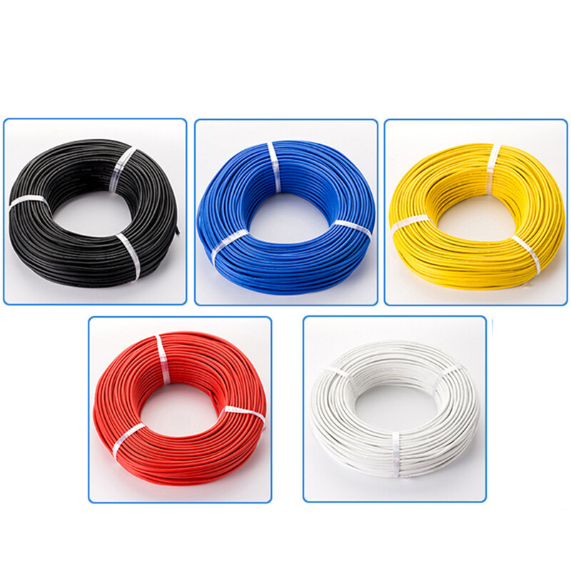 Silicone Cable Flexible Wire 10/12/14/16/18/20/22/24/26/30 AWG Various Colours