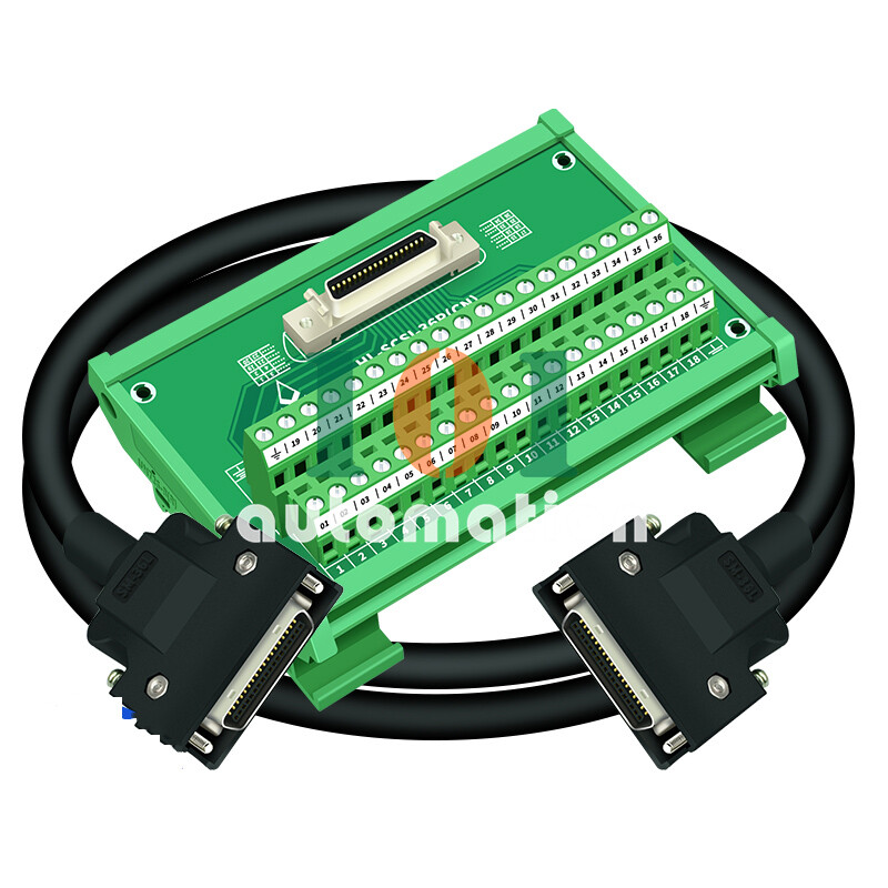 1PCS NEW Relay terminal station + data cable HL-SCSI-36P(CN)+0.5/1/1.5/2/3/4/5M